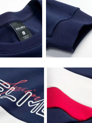 Свитшот KELME Round Neck Sweater Dark Blue
