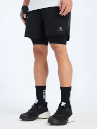 Шорты KELME Woven Shorts (Faux Two-Piece) Black