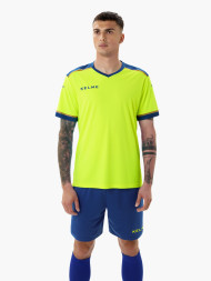 Футбольная форма KELME Football Suit (Light Green/Blue)
