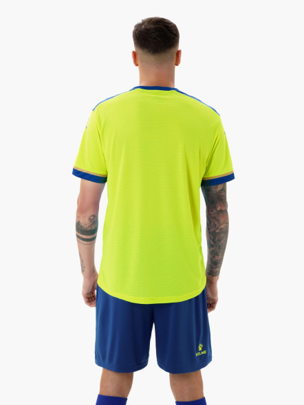 Футбольная форма KELME Football Suit (Light Green/Blue)