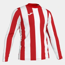 Футболка игровая JOMA с длинным рукавом INTER Красный-белый