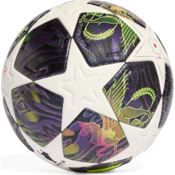 Мяч футб. ADIDAS UCL Finale PRO, JX9077,р.5, 32п, FIFA Quality PRO, ПУ, термосш, бело-фиолет