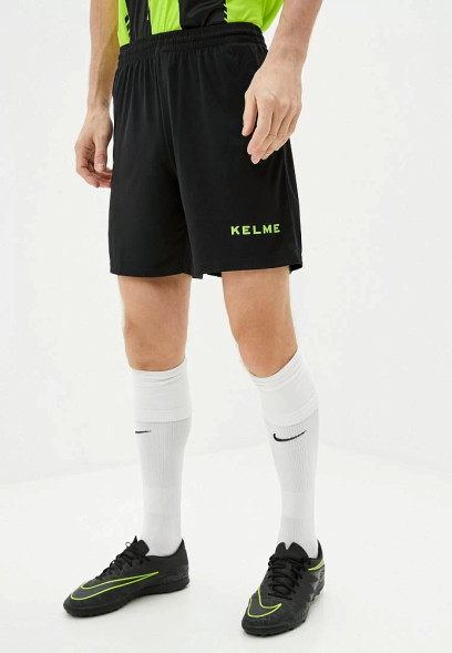 Футбольная форма KELME S/S Football Set (Light Green/Black)