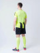 Футбольная форма KELME S/S Football Set (Light Green/Black)