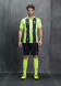 Футбольная форма KELME S/S Football Set (Light Green/Black)