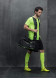 Футбольная форма KELME S/S Football Set (Light Green/Black)