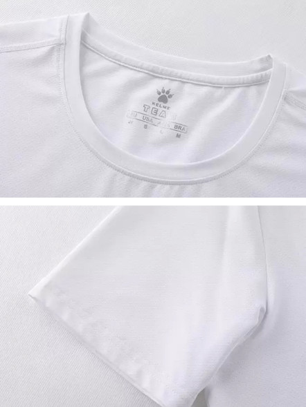 Футболка KELME Round Neck T-Shirt White