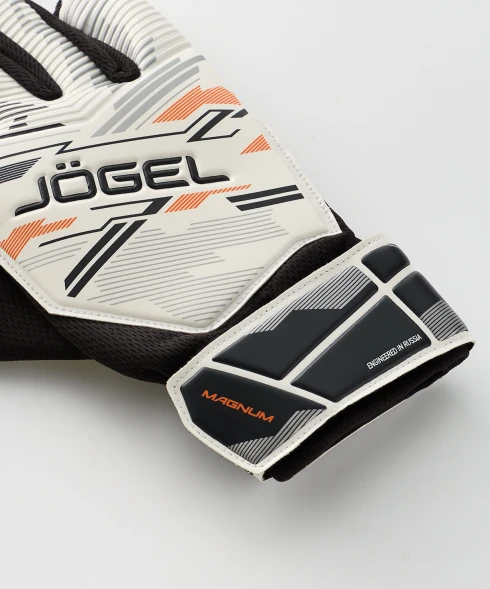 Перчатки вратарские JOGEL Magnum AL3 Flat, белый