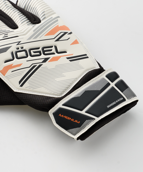 Перчатки вратарские JOGEL Magnum AL3 Flat, белый