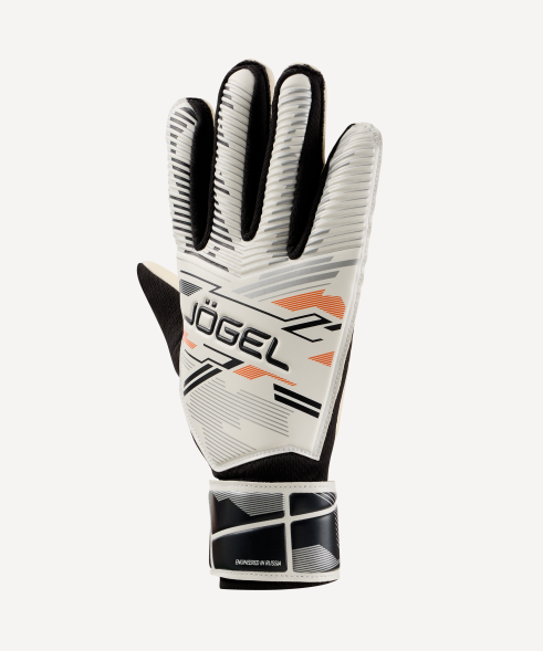 Перчатки вратарские JOGEL Magnum AL3 Flat, белый