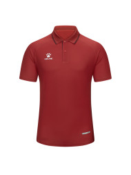 Футболка-поло KELME Short Sleeve Polo Shirt Dark Red