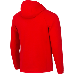 Худи на молнии JÖGEL ESSENTIAL Athlete Hooded FZ Jacket, красный