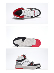 Кроссовки KELME Men's Casual Shoes (White/Black/Red)