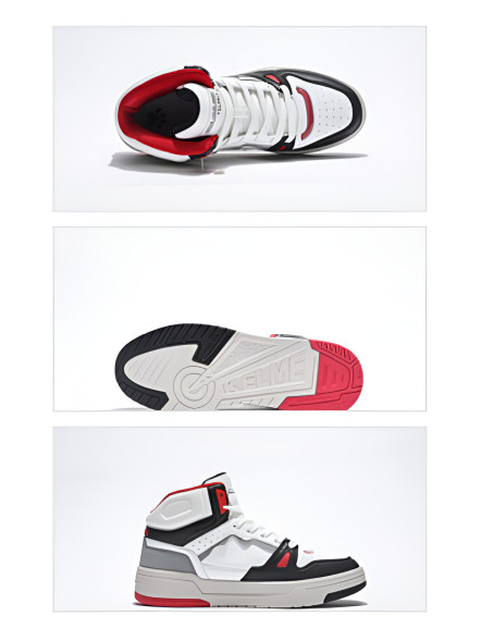 Кроссовки KELME Men's Casual Shoes (White/Black/Red)