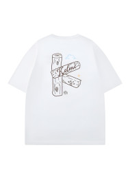 Футболка KELME Crew Neck Short-sleeved T-shirt White