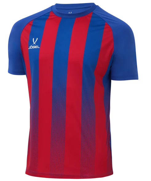Футболка игровая JOGEL CAMP Striped Jersey, красный/синий