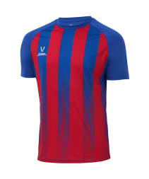Футболка игровая JOGEL CAMP Striped Jersey, красный/синий