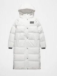 Пуховик KELME Long Down Jacket White