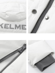 Пуховик KELME Long Down Jacket White
