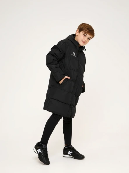 Детский пуховик KELME Children's Long Cotton Clothes Black