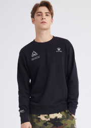 Свитшот KELME Men's Round Neck Sweater Black