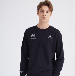 Свитшот KELME Men's Round Neck Sweater Black