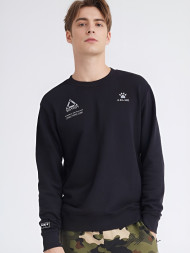 Свитшот KELME Men's Round Neck Sweater Black