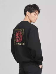 Свитшот KELME Round Neck Sweater Black