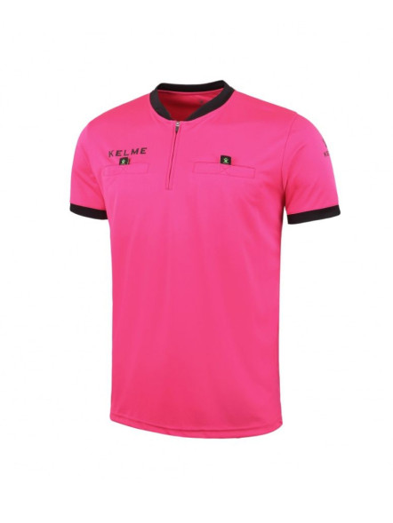 Судейская форма KELME Short Sleeve Refree Set (Pink/Black)