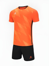 Футбольная форма KELME Short-Sleeved Football Suit (Orange/Black)