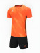 Футбольная форма KELME Short-Sleeved Football Suit (Orange/Black)