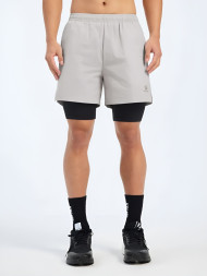Шорты KELME Woven Shorts (Faux Two-Piece) Grey