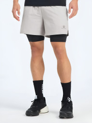 Шорты KELME Woven Shorts (Faux Two-Piece) Grey