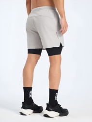 Шорты KELME Woven Shorts (Faux Two-Piece) Grey