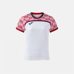 ФУТБОЛКА С КОРОТКИМ РУКАВОМ IRON HANDBALL PRO БЕЛЫЙ КРАСНЫЙ