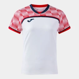 ФУТБОЛКА С КОРОТКИМ РУКАВОМ IRON HANDBALL PRO БЕЛЫЙ КРАСНЫЙ