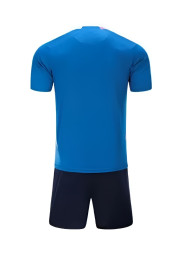 Футбольная форма KELME Short-Sleeved Football Suit (Blue/Dark Blue)