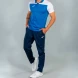 Поло JOMA HOBBY Синий-белый