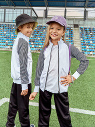 Детский спортивный костюм FN Dynamic Kid (White/Black)