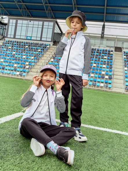 Детский спортивный костюм FN Dynamic Kid (White/Black)