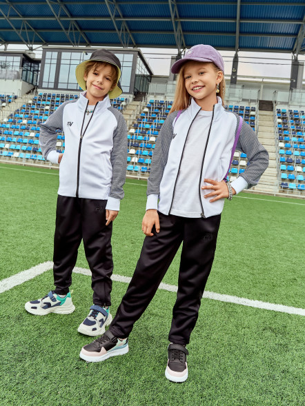 Детский спортивный костюм FN Dynamic Kid (White/Black)