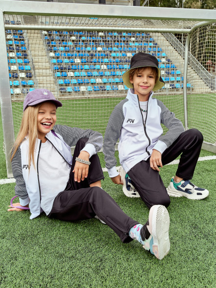 Детский спортивный костюм FN Dynamic Kid (White/Black)