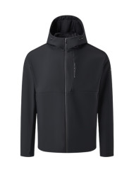 Демисезонная куртка KELME Hooded Fleece-lined Knit Cardigan Black