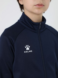 Детская олимпийка KELME Children's Knitted Jacket (fleece) Dark Blue