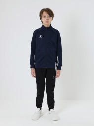 Детская олимпийка KELME Children's Knitted Jacket (fleece) Dark Blue