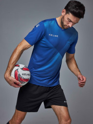 Футбольная форма KELME S/S Football Set (Blue/Black)