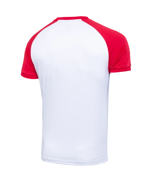 Футболка игровая JOGEL CAMP Reglan Jersey, белый/красный, детский