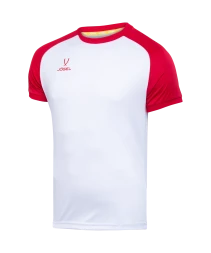 Футболка игровая JOGEL CAMP Reglan Jersey, белый/красный, детский