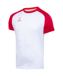 Футболка игровая JOGEL CAMP Reglan Jersey, белый/красный, детский