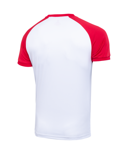 Футболка игровая JOGEL CAMP Reglan Jersey, белый/красный, детский